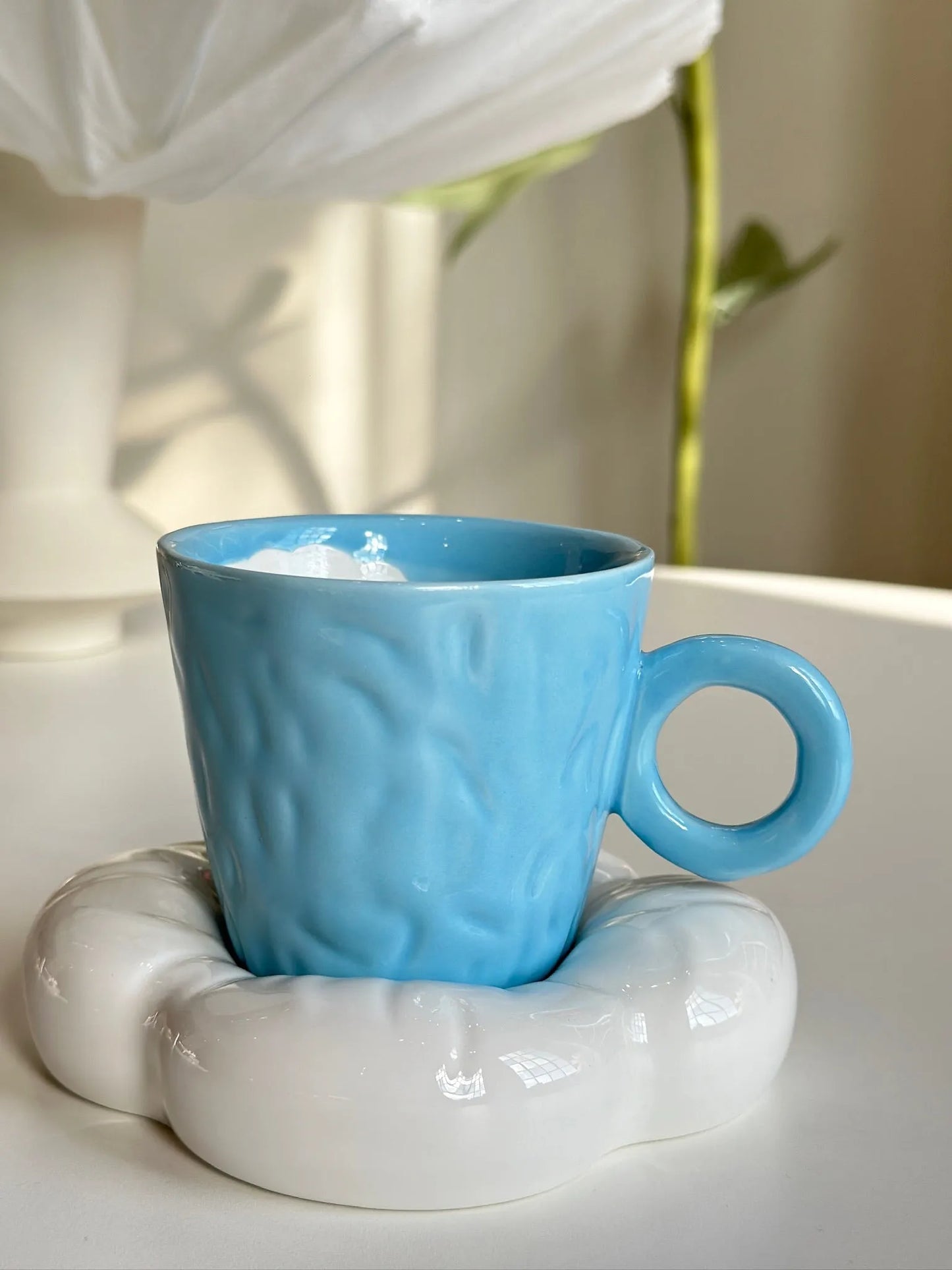 Cloud 9 Mug and Saucer - Mellow