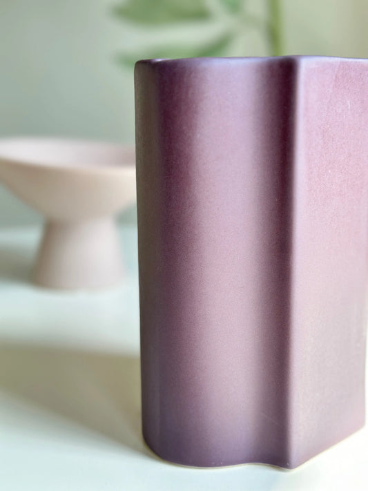 Plum Duo Vase - Mellow
