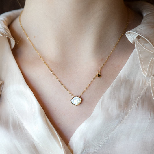 White Shell Necklace
