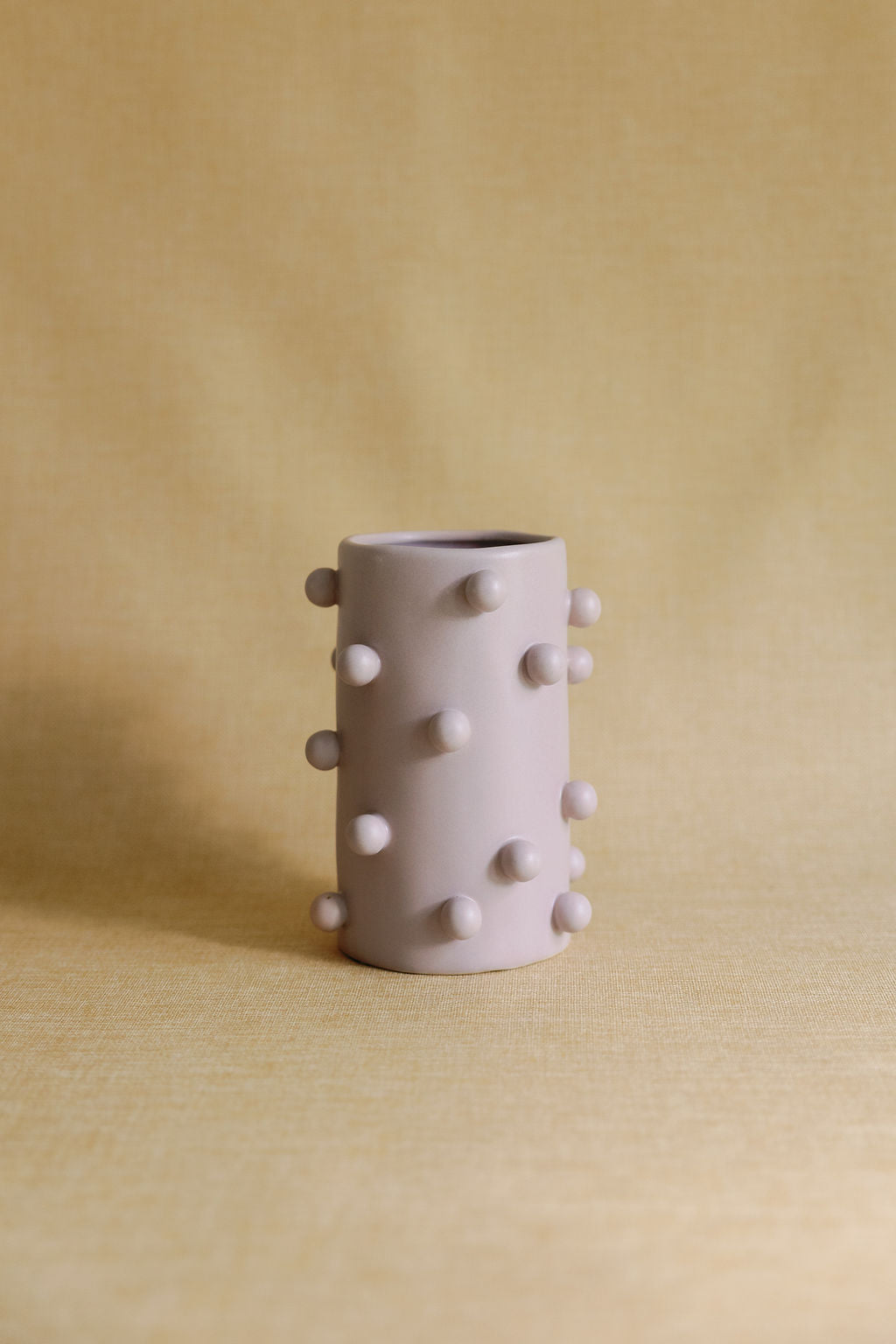 Dotty Cylinder Ceramic Vase