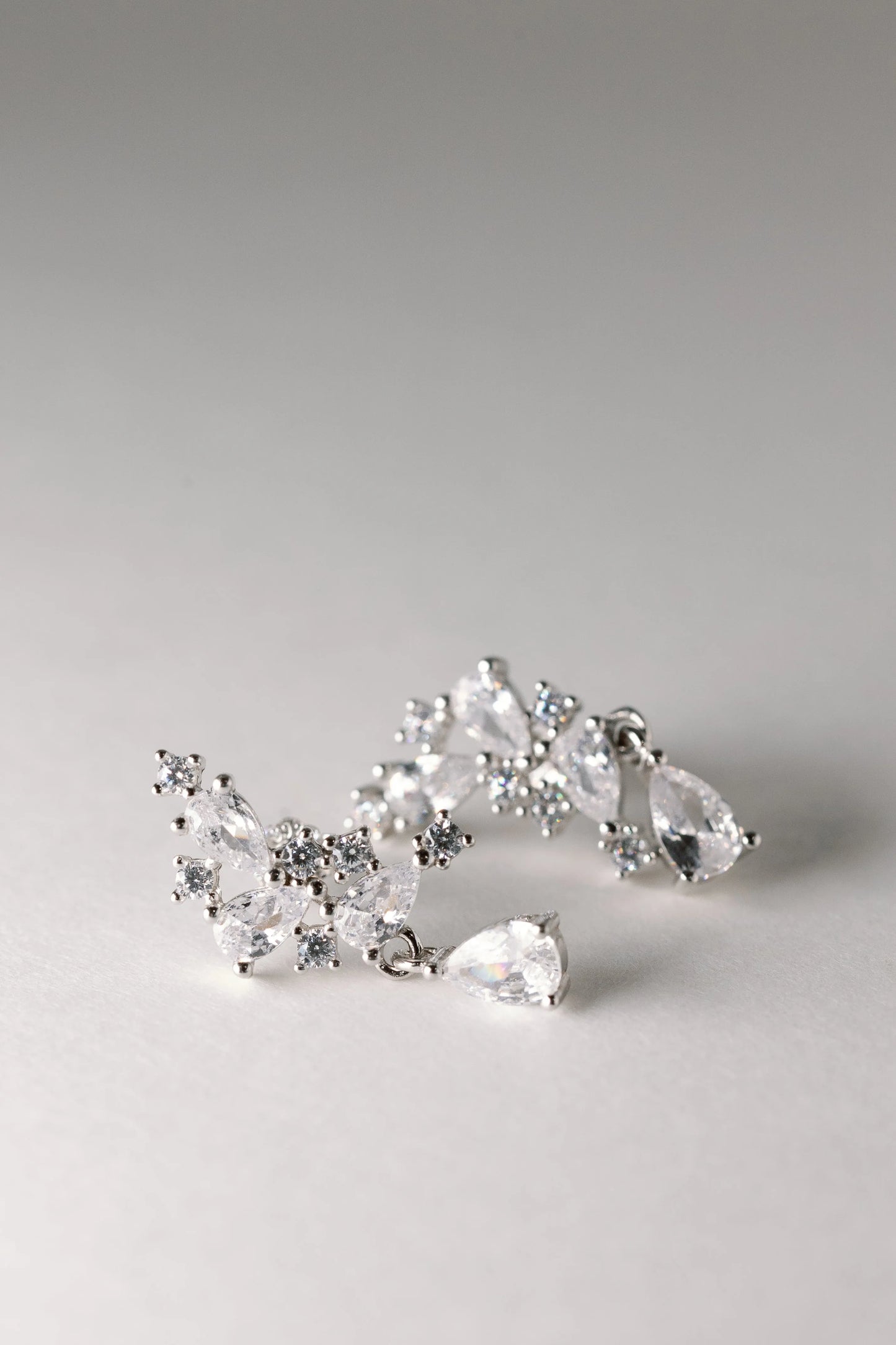 Crystal Cascade Studs - Mellow