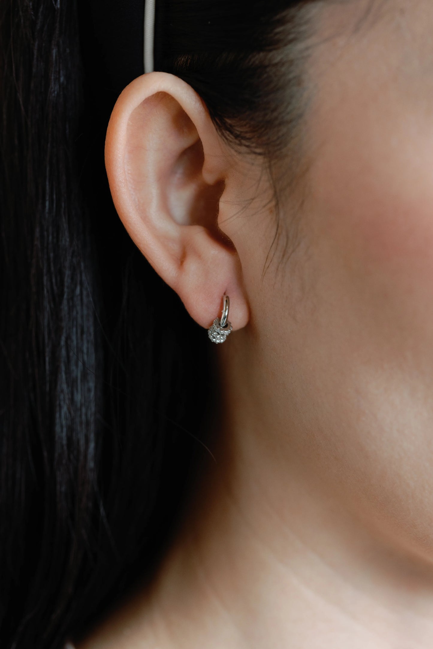 Knot Huggie Hoops - Mellow