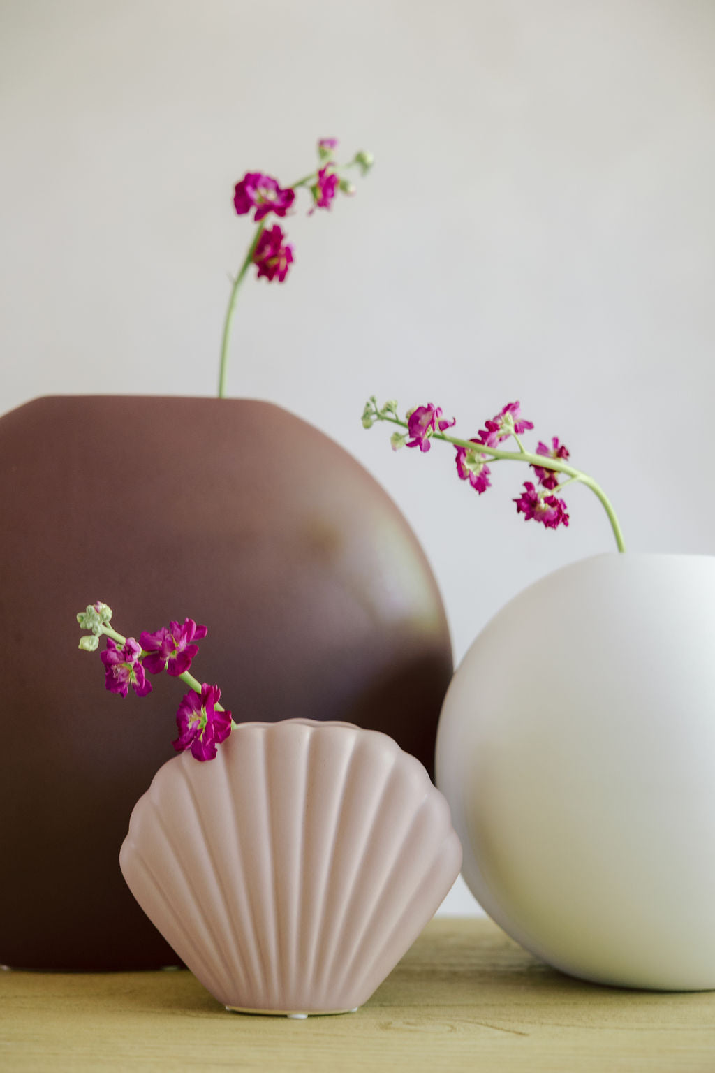 Ceramic Coral Bud Vase