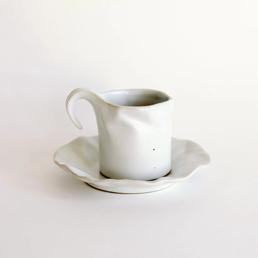Lotus Leaf Cup & Saucer Set - Mellow