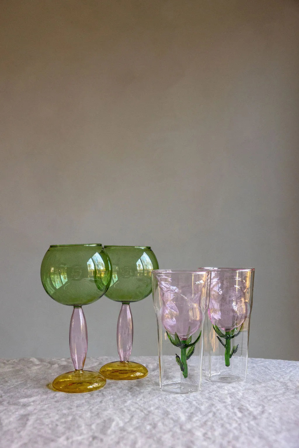 Bubble Wine Glass - Mellow
