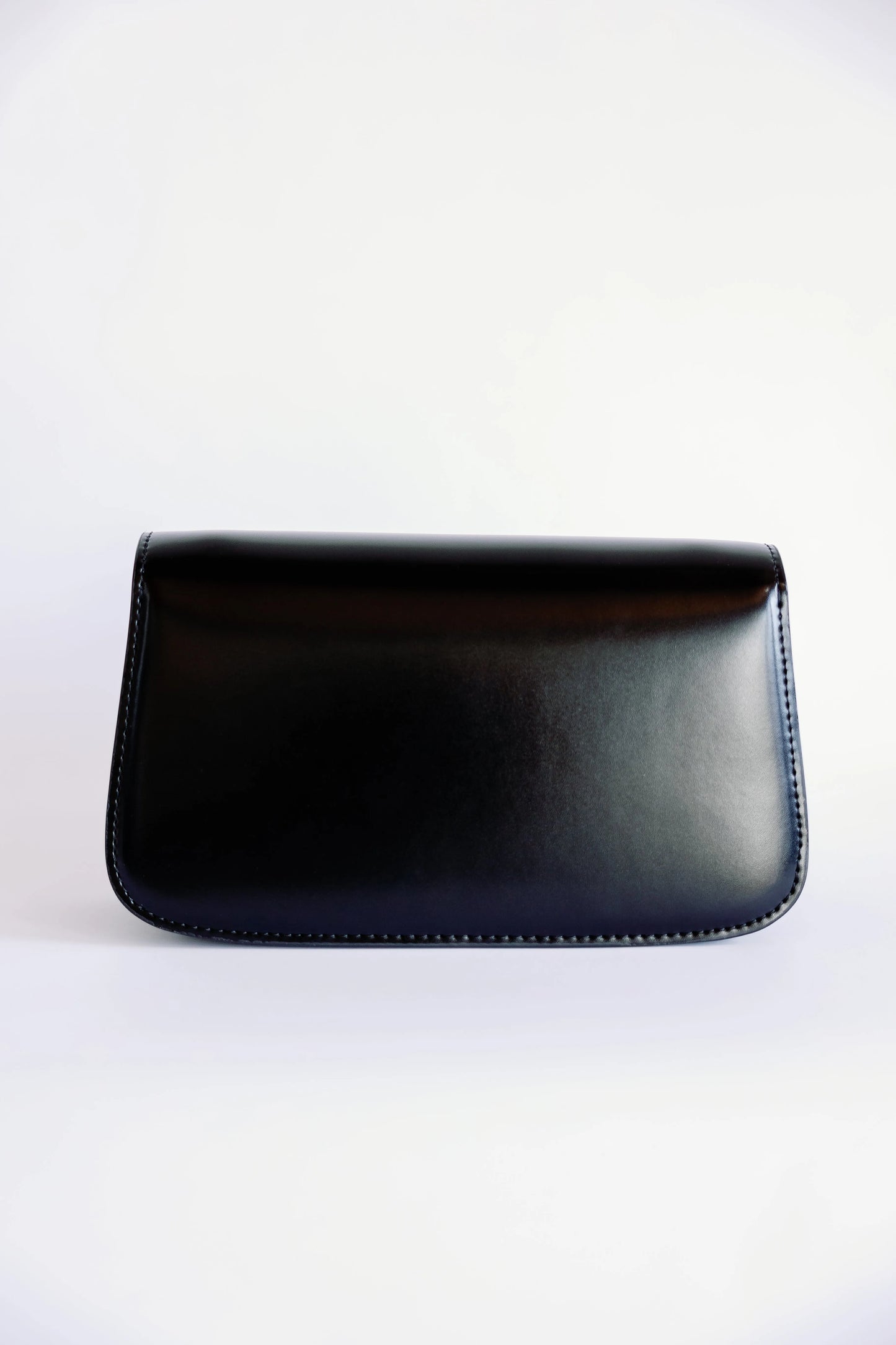 T-Bar Leather Clutch - Mellow