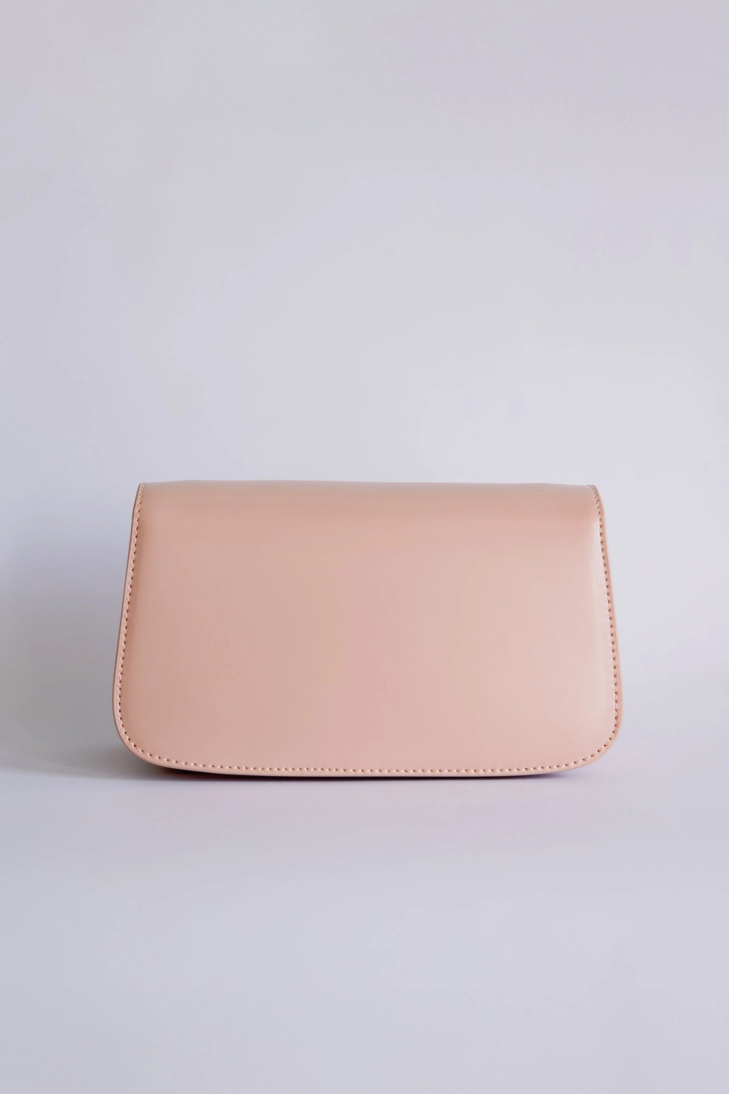 T-Bar Leather Clutch - Mellow
