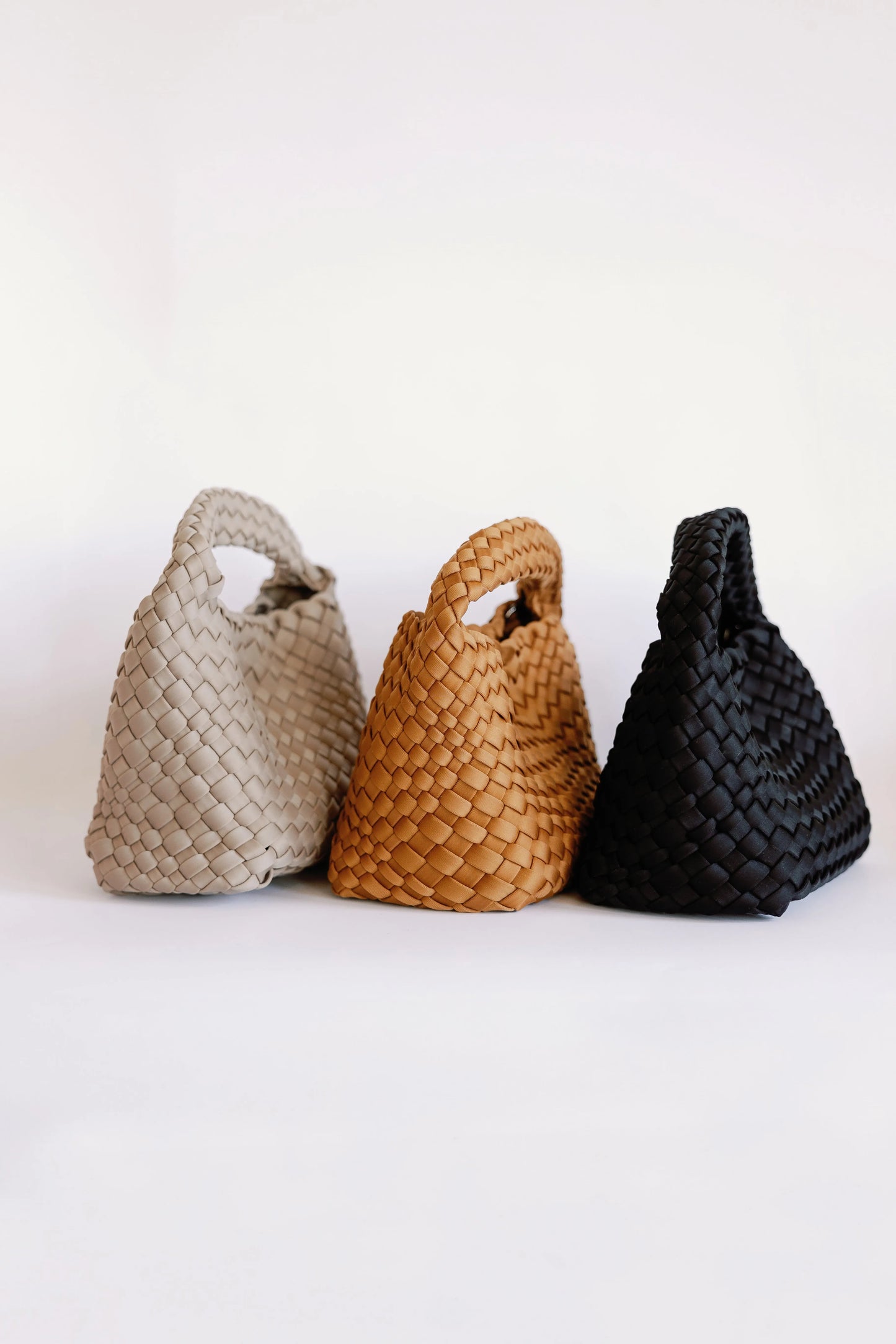 Woven Leather Tote - Mellow