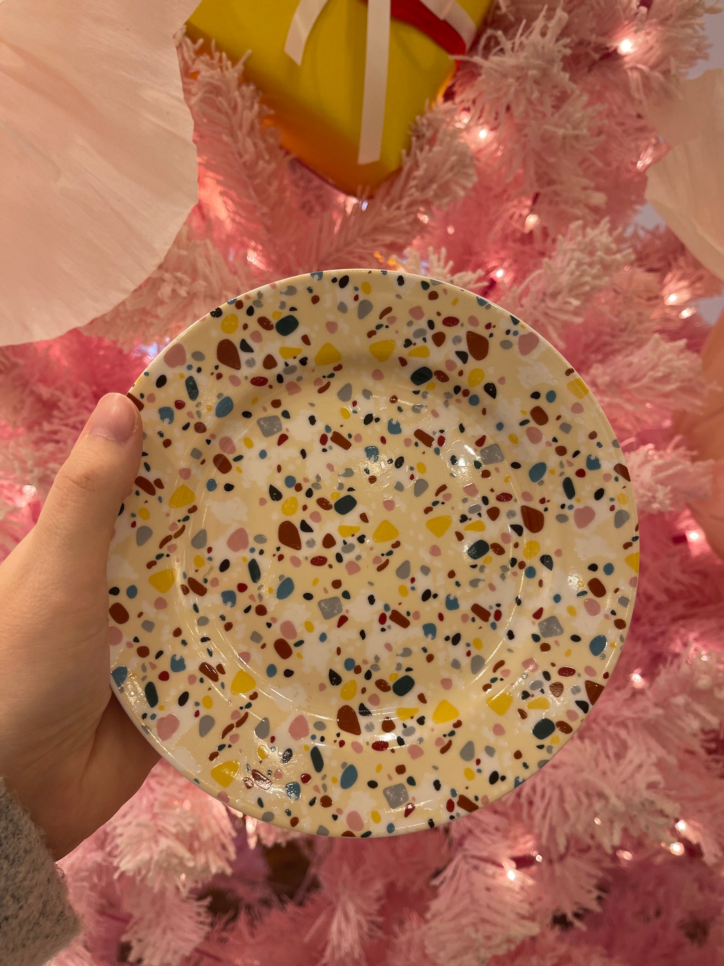 Terrazzo Cup and Saucer Set