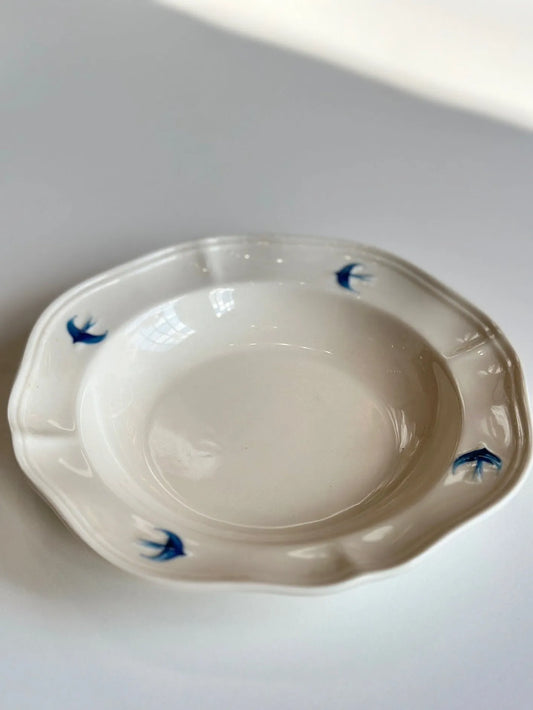 Bluebird Painted Dish - Mellow