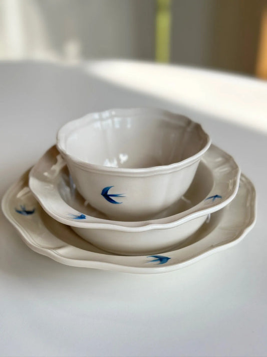 Bluebird Painted Petite Bowl - Mellow