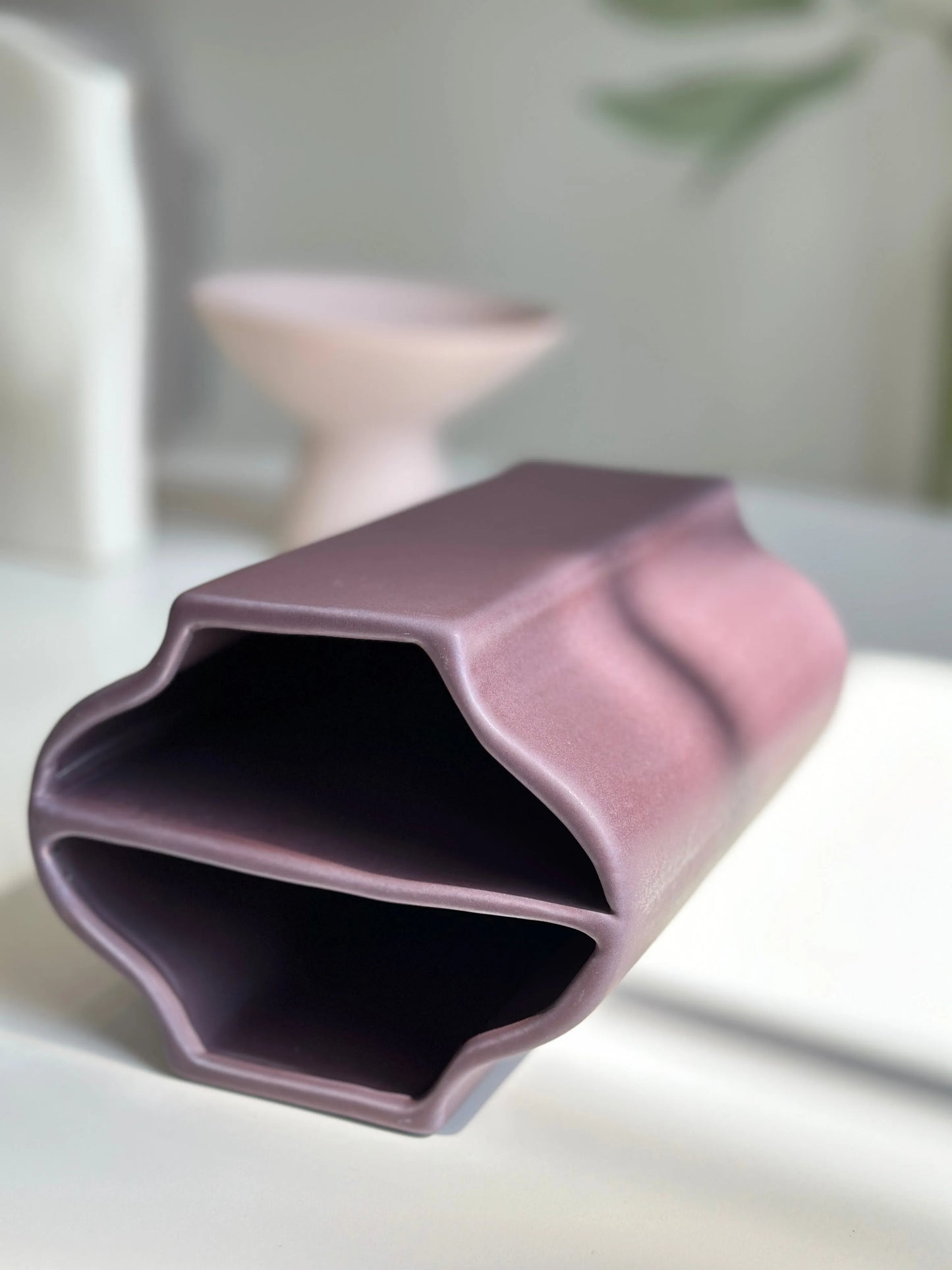 Plum Duo Vase - Mellow
