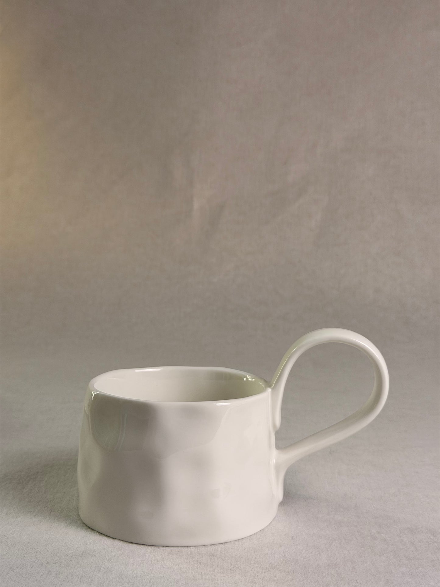Alba Rose Ceramic Mug and Saucer