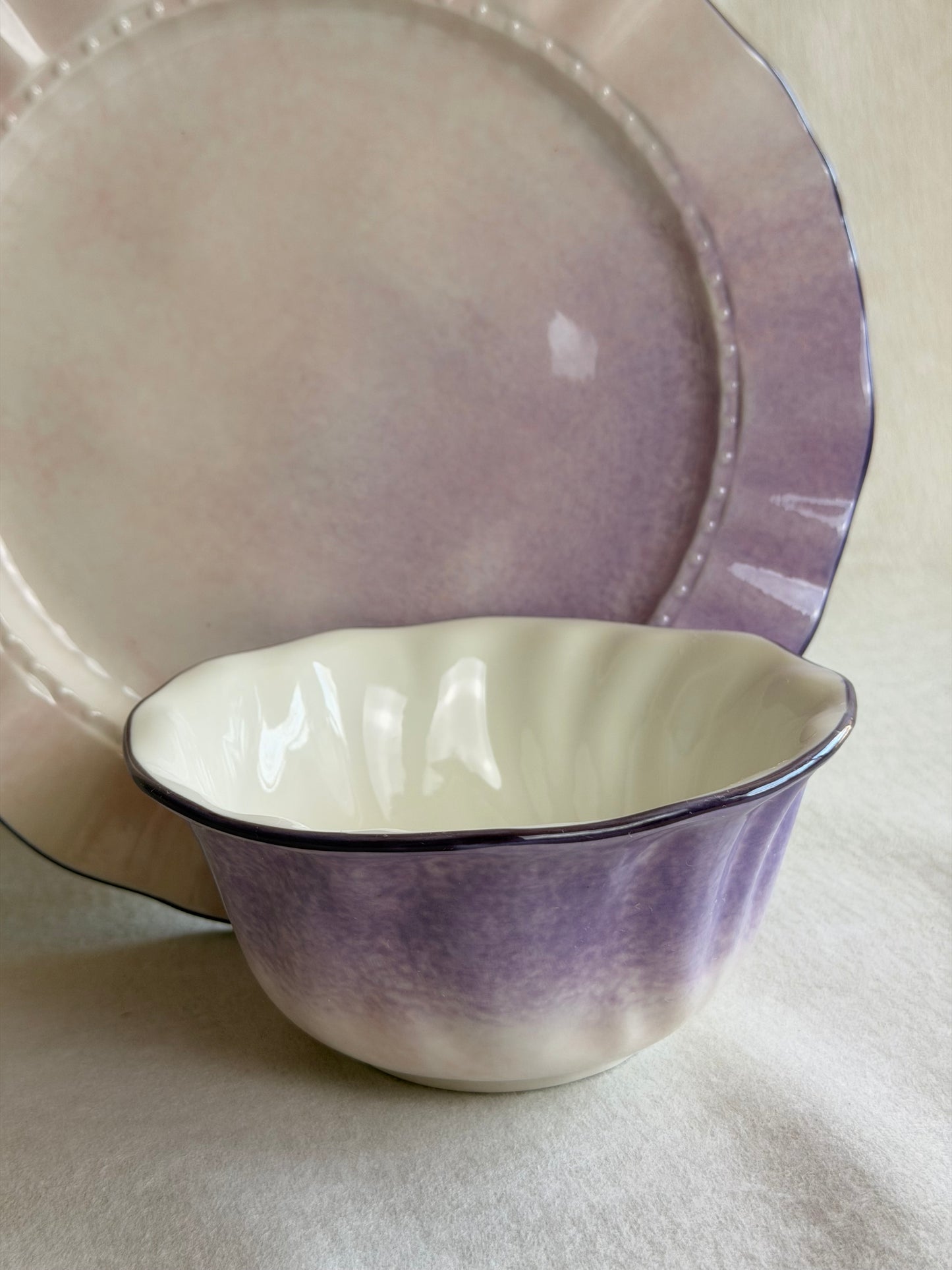 Lavender Dream Porcelain Dinnerware