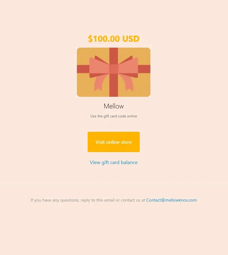 Mellow Gift Card - Mellow