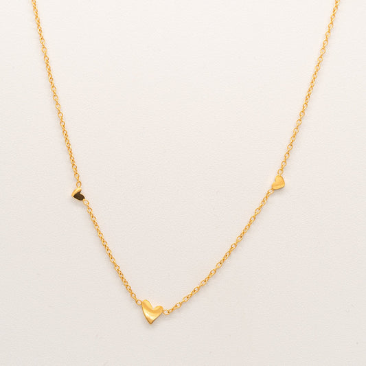 Mini Hearts Necklace