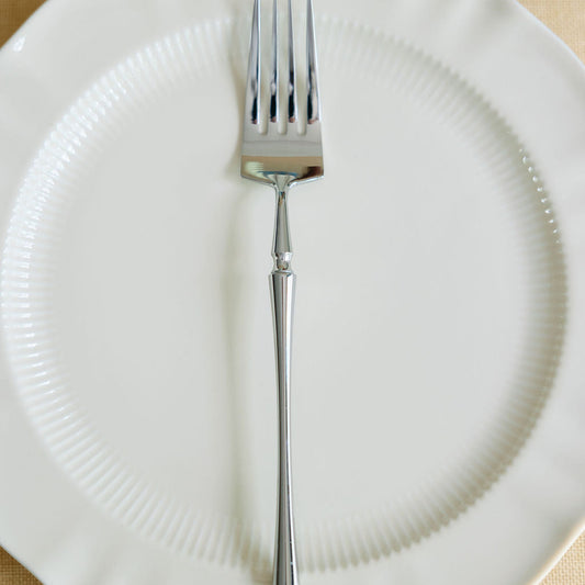 Polished Stainless Steel Silverware 20 Piece Set