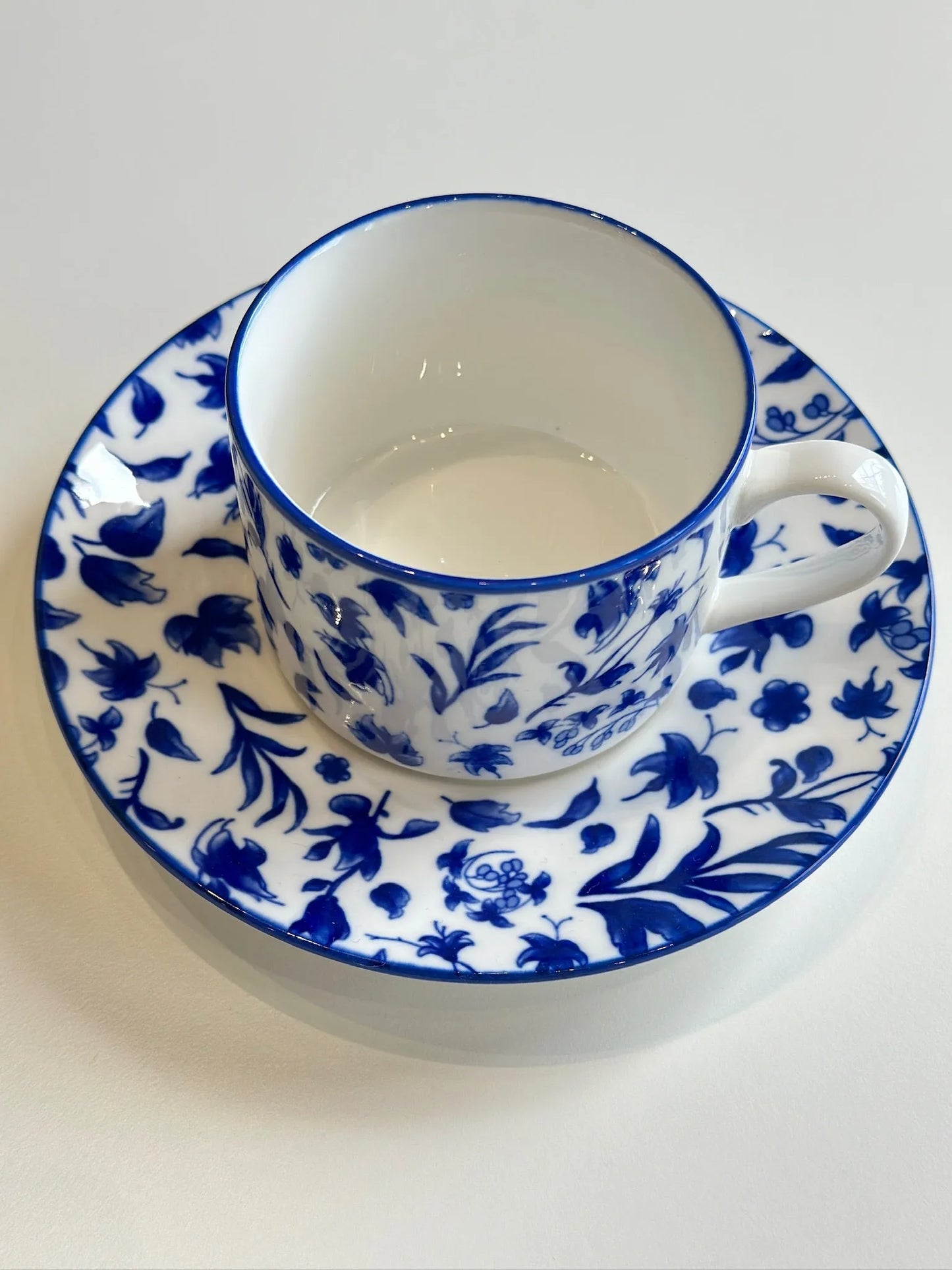 Summer Blues Mug and Saucer - Mellow
