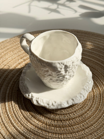 Amalfi Textured Rim Porcelain Dinnerware