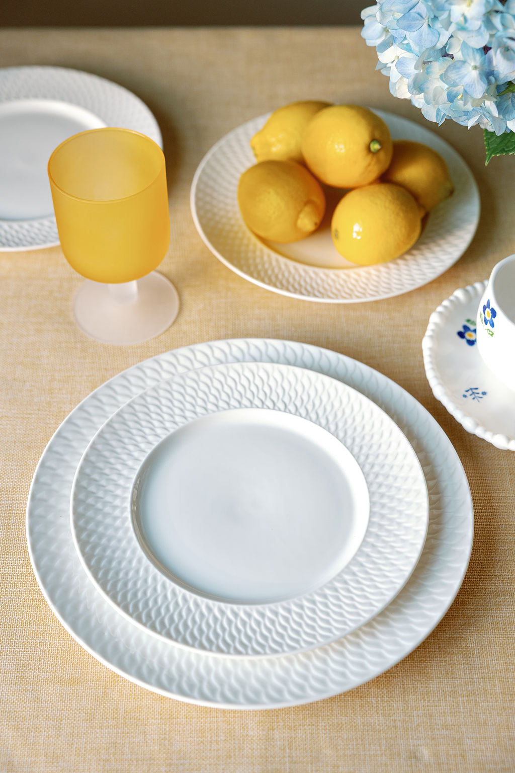 Al Fresco Porcelain Dinner Plates, Set of 4