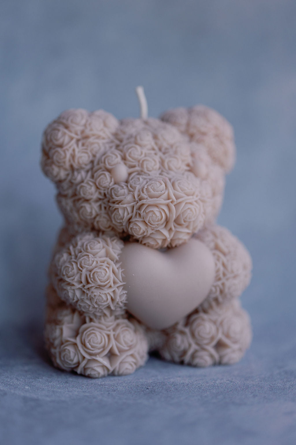 Verba Candle Co Rose Bear Candle