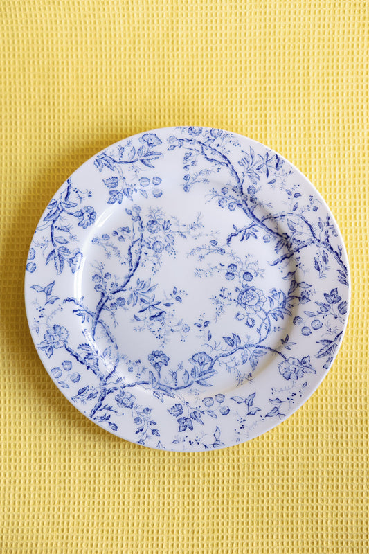 Cottage Garden Appetizer Plates, Set of 4