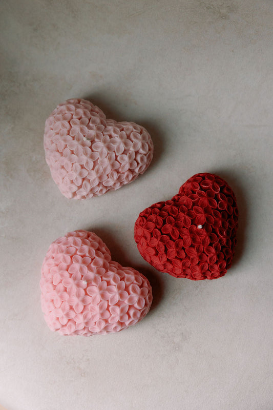Verba Candle Co Valentine`s Heart