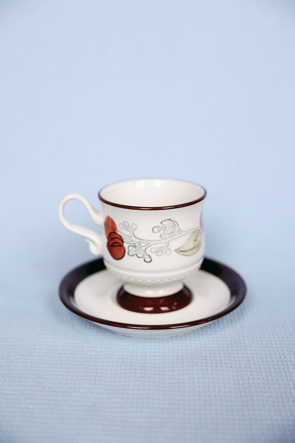 English Florals Petite Teacup and Saucer