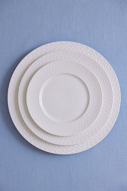 Al Fresco Porcelain Dinner Plates, Set of 4