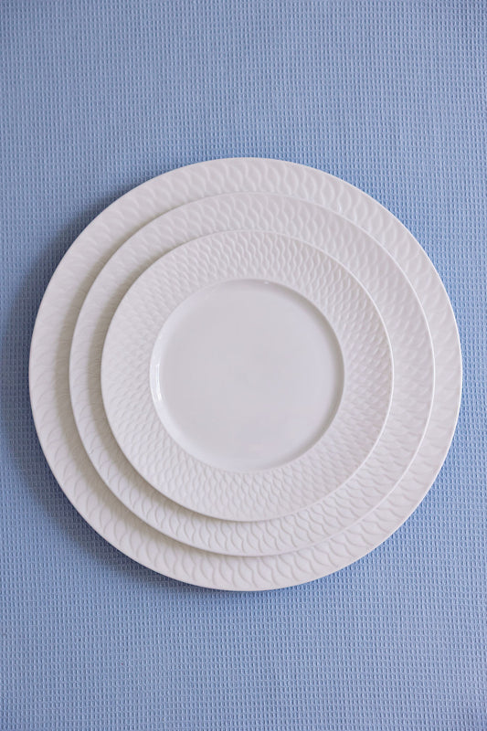 Al Fresco Porcelain Dinner Plates, Set of 4