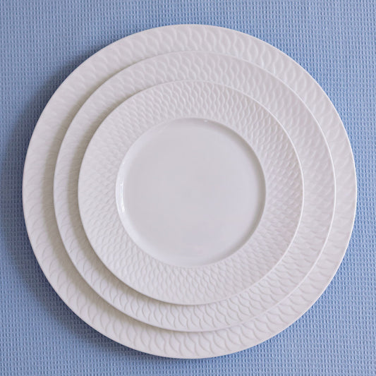 Al Fresco Porcelain Salad Plates, Set of 4