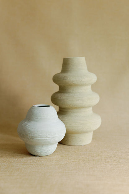 Mud Cocoon Ceramic Vase