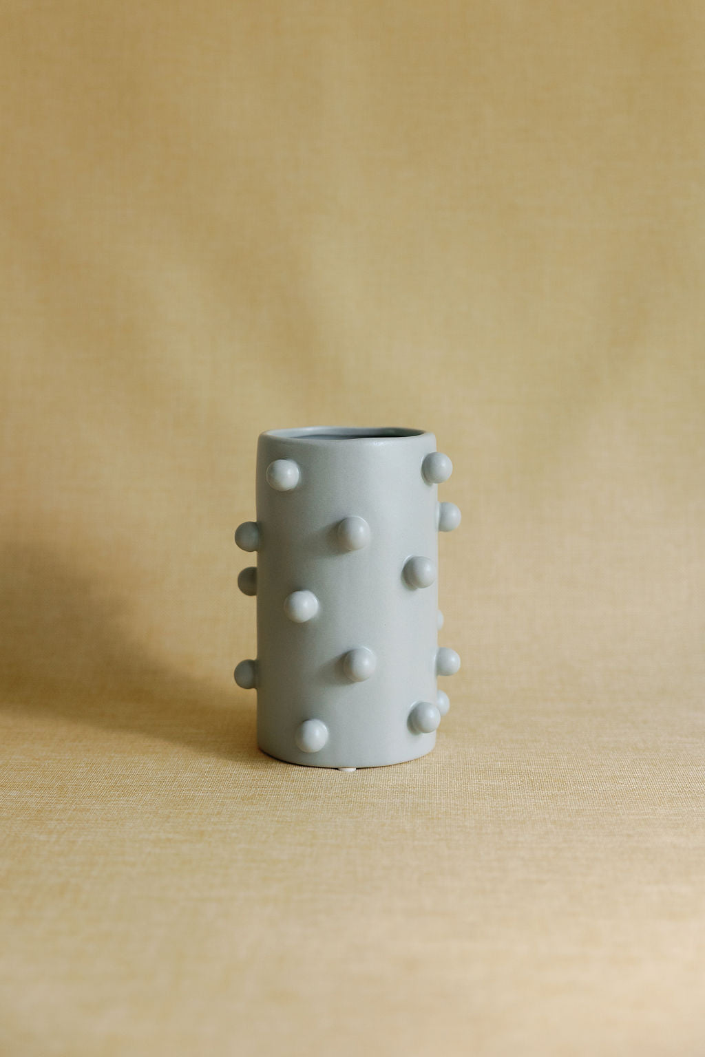Dotty Cylinder Ceramic Vase