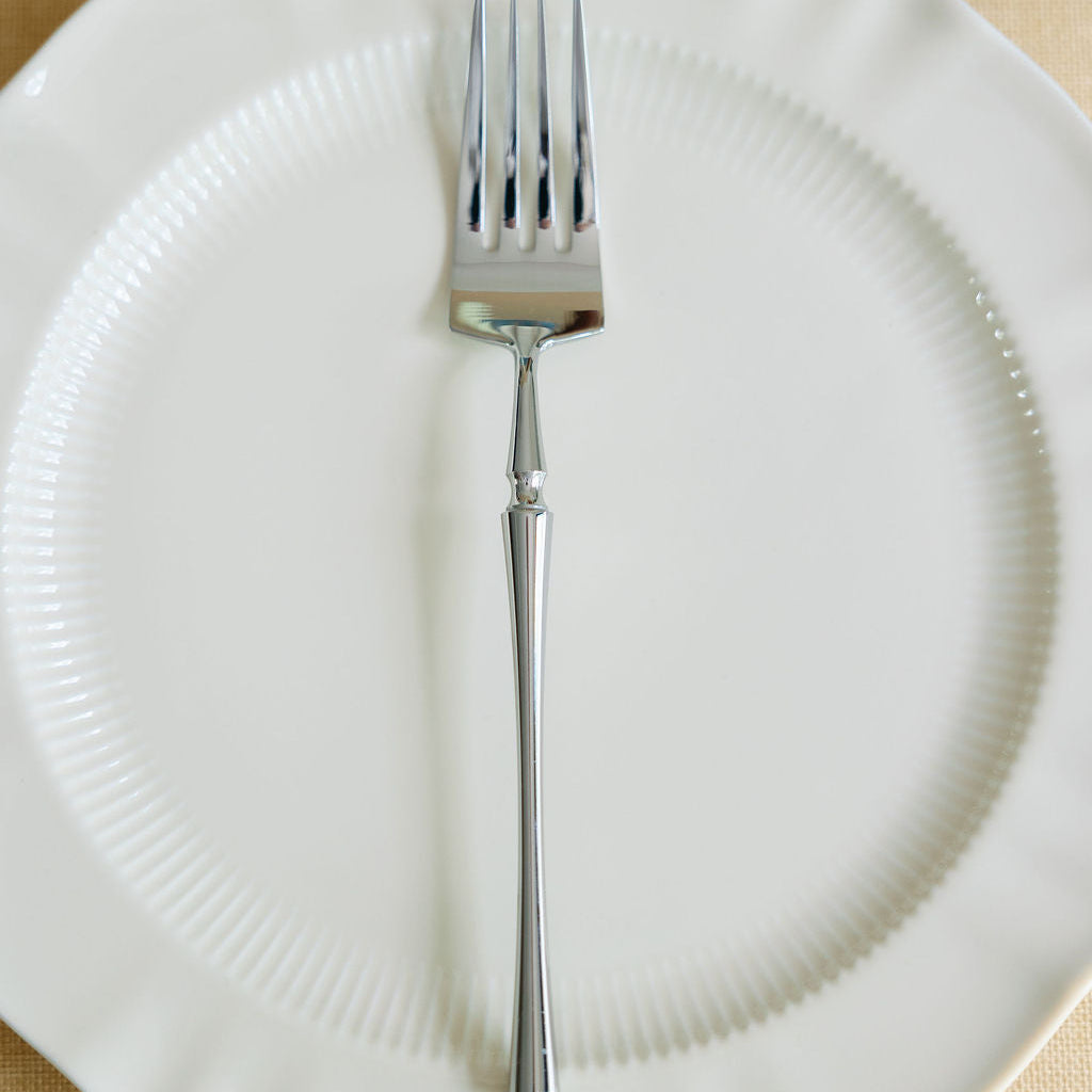 Polished Stainless Steel Silverware 20 Piece Set