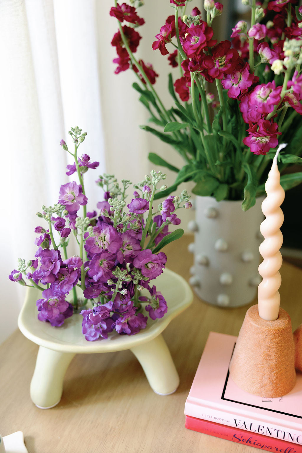 Pedestal Bowl Vase