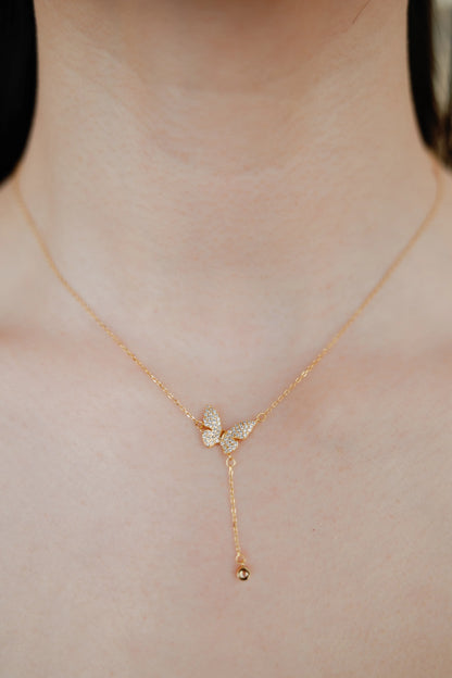 The Flutter Necklace - Mellow