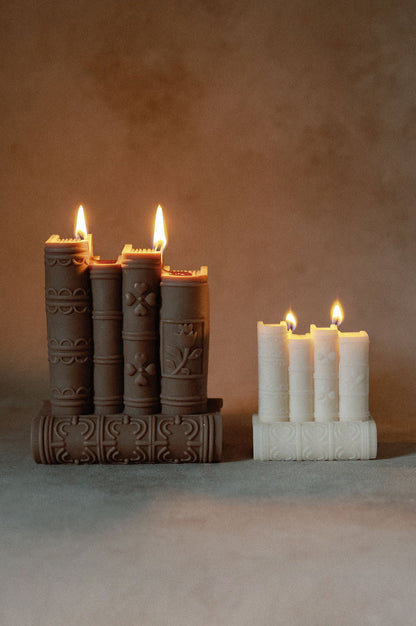 Verba Candle Co Book Frame Candle