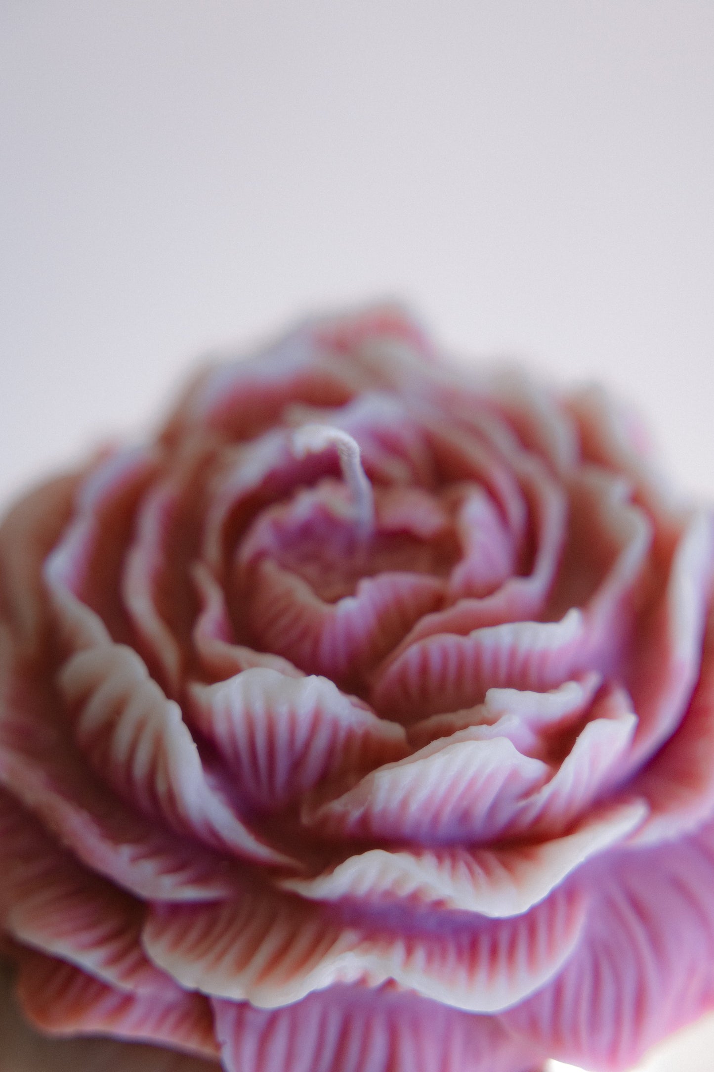 Verba Candle Co Peony Flower Candle