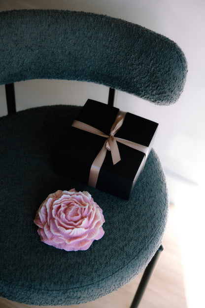 Verba Candle Co Peony Flower Candle