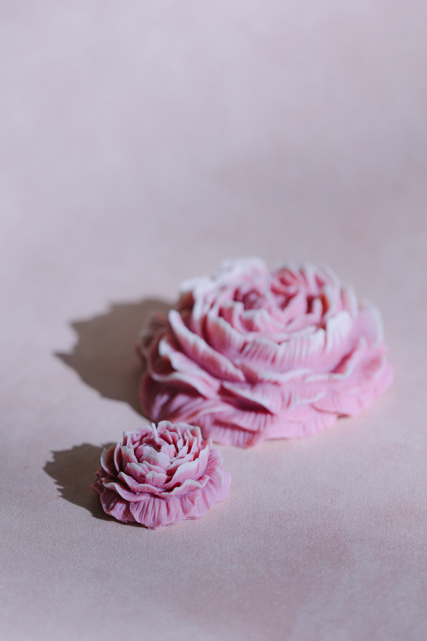 Verba Candle Co Peony Flower Candle