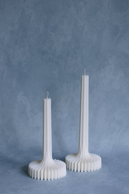 Pillar Vase Candle Mellow