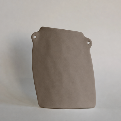 Asymmetrical Matte Ceramic Bud Vase