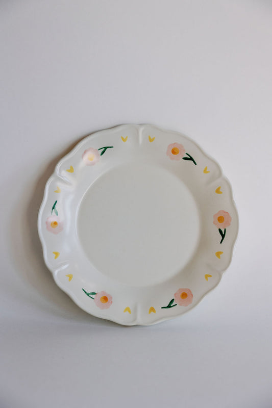 Coquette Picnic Porcelain Dinner Plate, Set of 4
