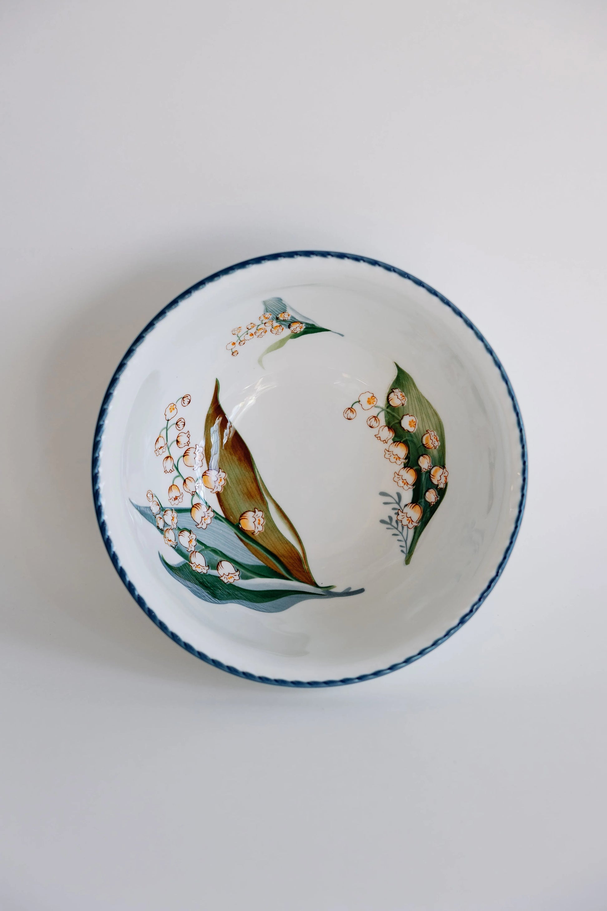 Canterbury Bells Braided Serving Bowl - Mellow