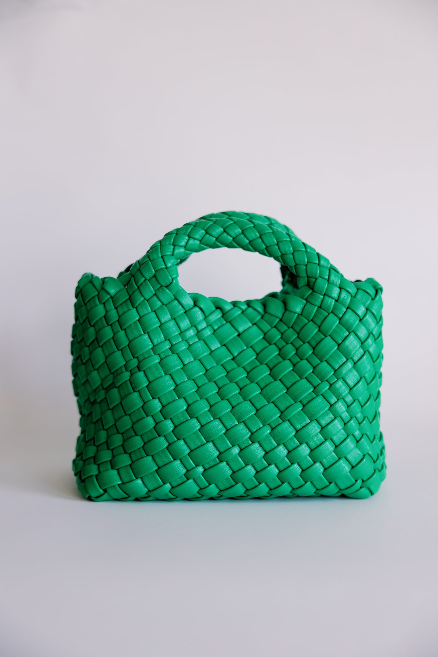 Weave Mini Leather Crossbody Bag