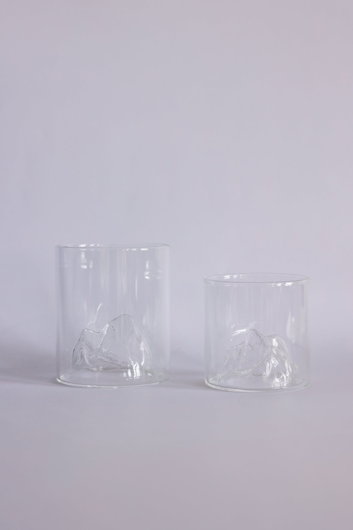 Glacier Mountain Glassware, Set of 2