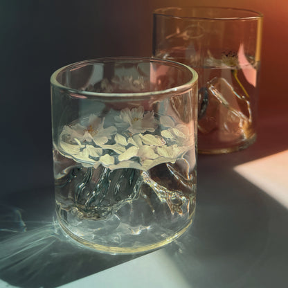 Glacier Mountain Glassware Set