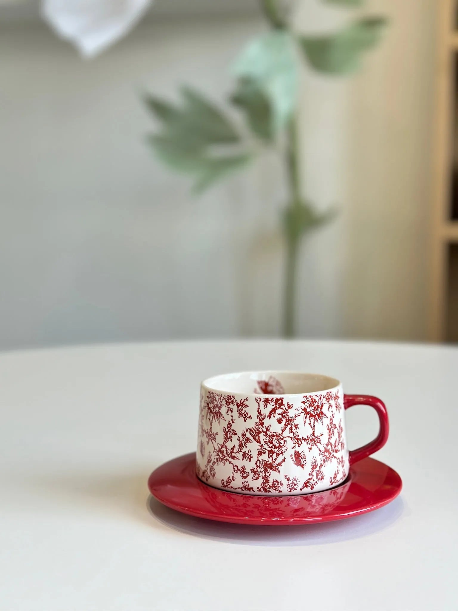 Garden Vignette Saucer and Mug - Mellow