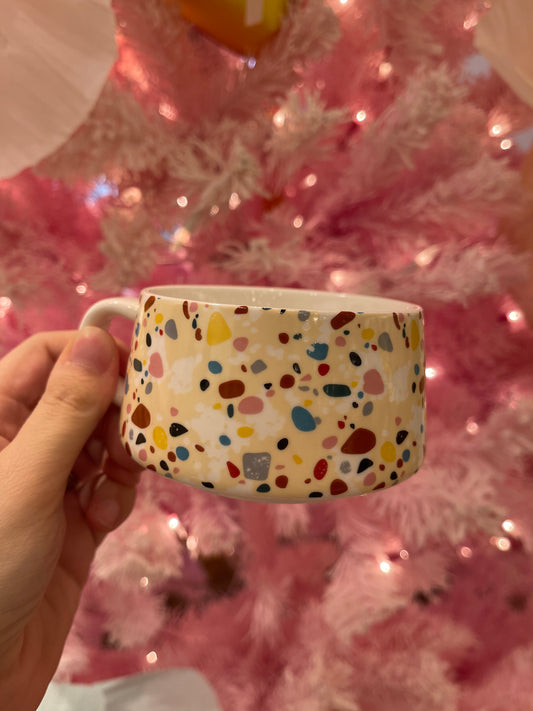 Terrazzo Cup and Saucer Set