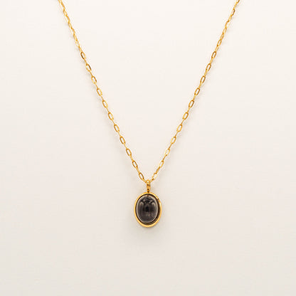 Black Moon Necklace